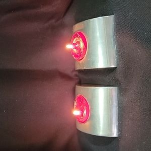 Pair Of Harman Metal Tealight Candle Holders